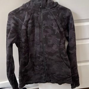 Camo scuba hoodie